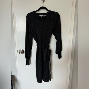 Calvin Klein, Size Medium, Long Sleeve Sparkle Dress